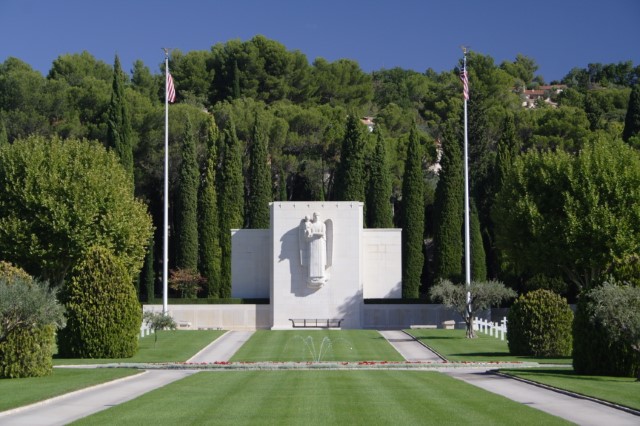 Picture of Rhone American Cemetery. Credits: American Battle Monuments Commission/ Robert Uth