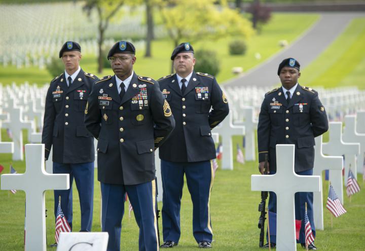 2019 Memorial Day ceremony at Lorraine American Cemetery ©U.S. Army- Staff Sgt. Anri Baril