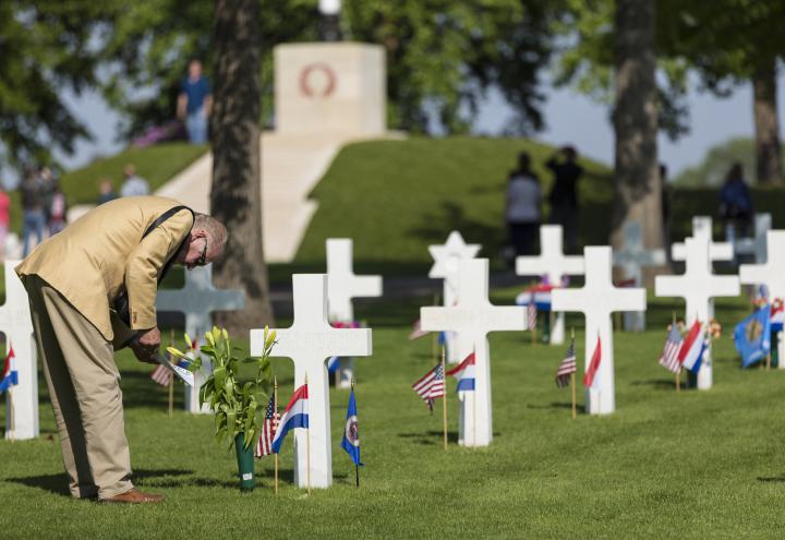 2015 Memorial Day ceremony at Netherlands American Cemetery