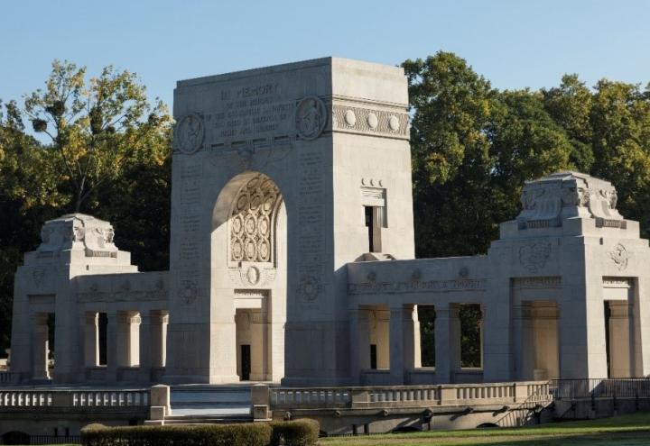 Picture of Lafayette Escadrille American Cemetery. Credits: American Battle Monuments Commission.