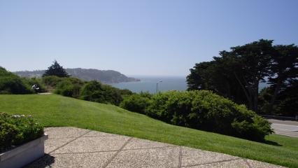 View from the West Coast Memorial