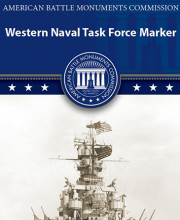 Western Naval Task Force Marker Brochure 