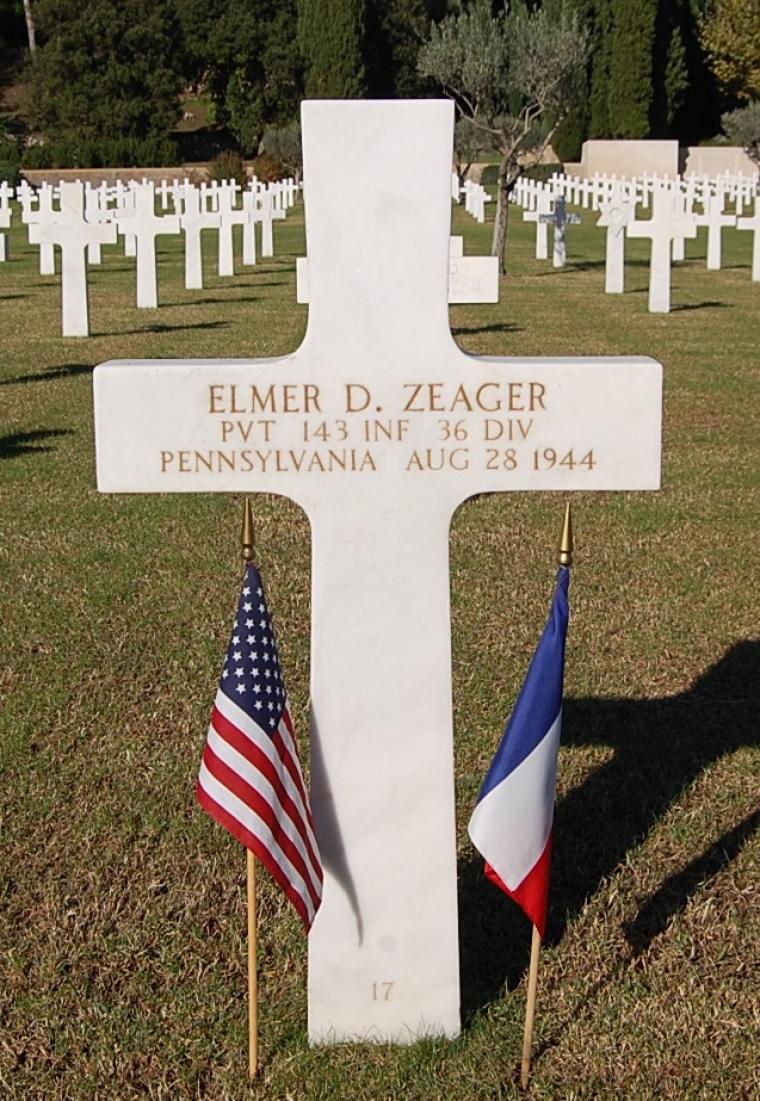 Zeager, Elmer D.