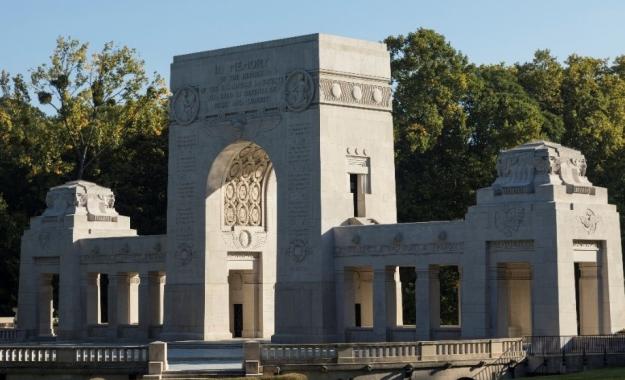 Picture of Lafayette Escadrille American Cemetery. Credits: American Battle Monuments Commission.